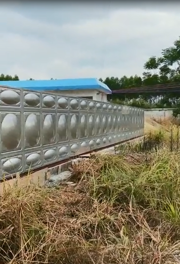 200吨不锈钢水箱，广西合肥污水处理靠你了|宏量水箱